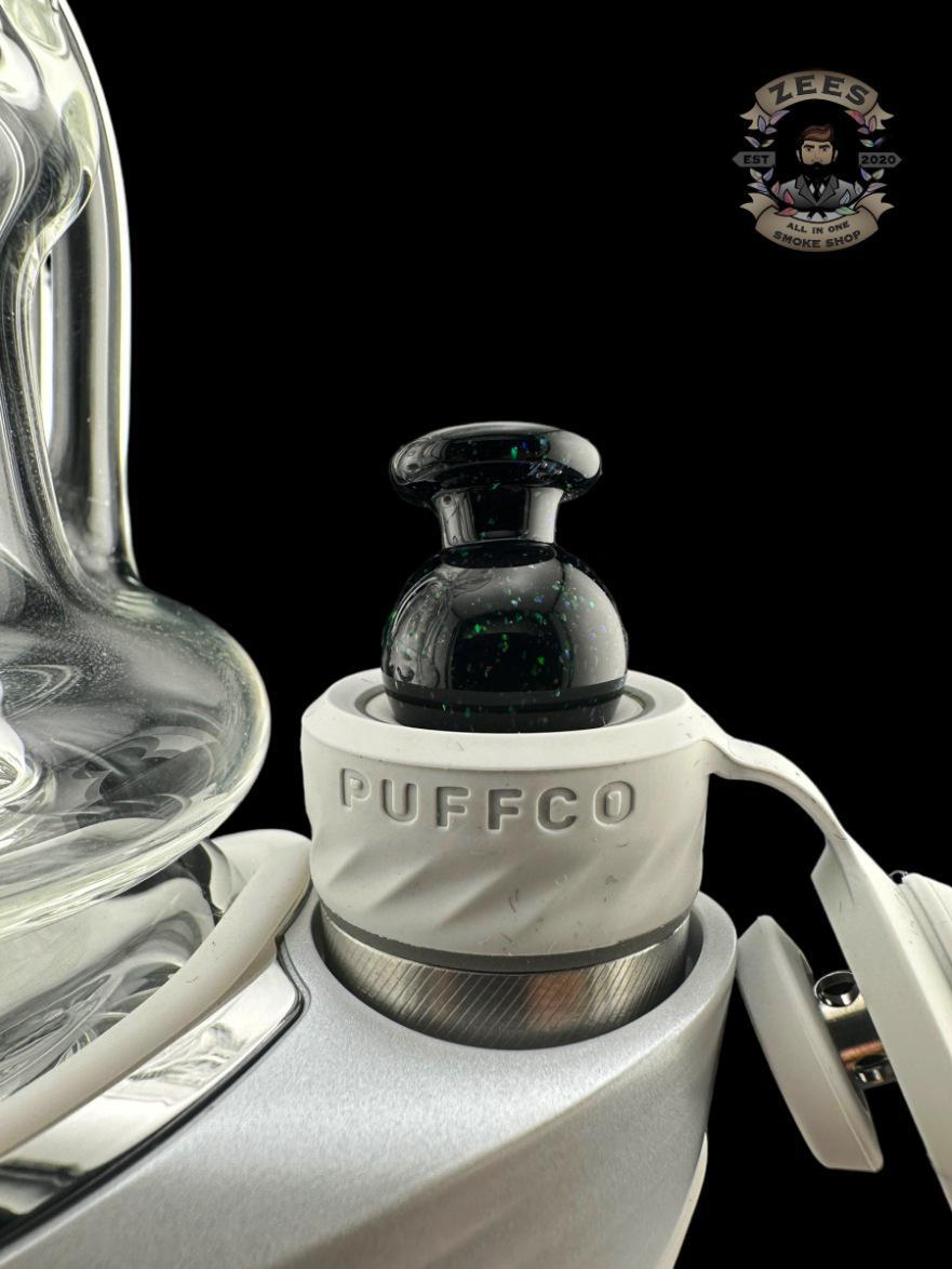 BLACK CROPAL BUBBLE CAP