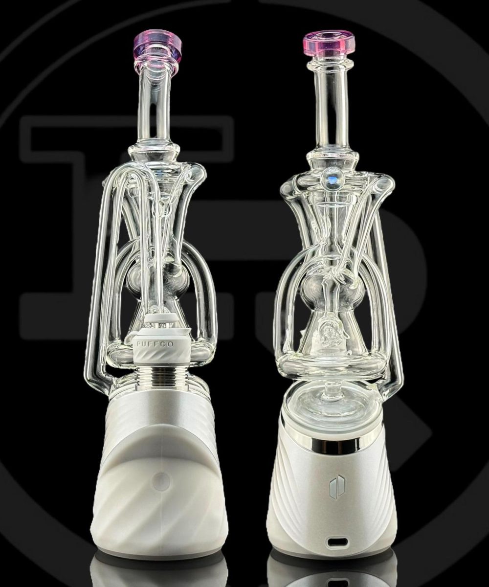 IRIDESCENT GLASS: TRICYCLER PUFFCO PEAK ATTACHMENT