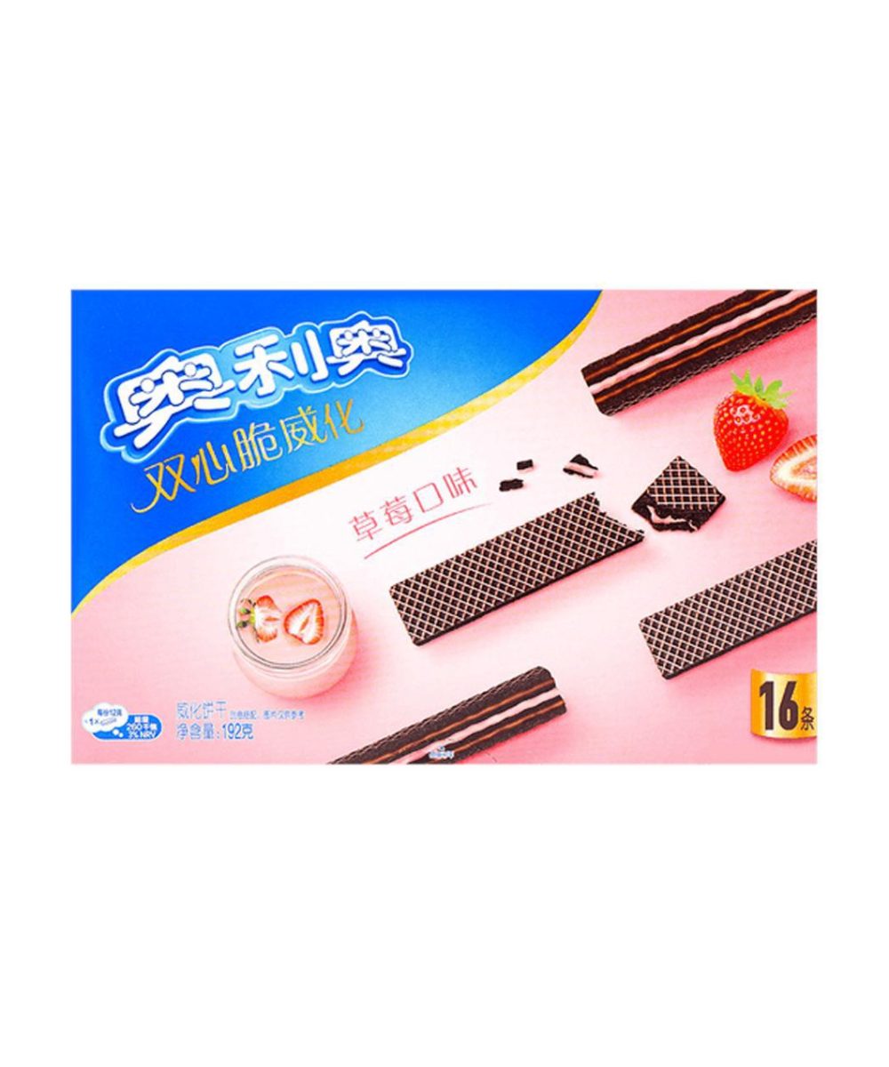 OREO: STRAWBERRY BISCUITS (CHINA)