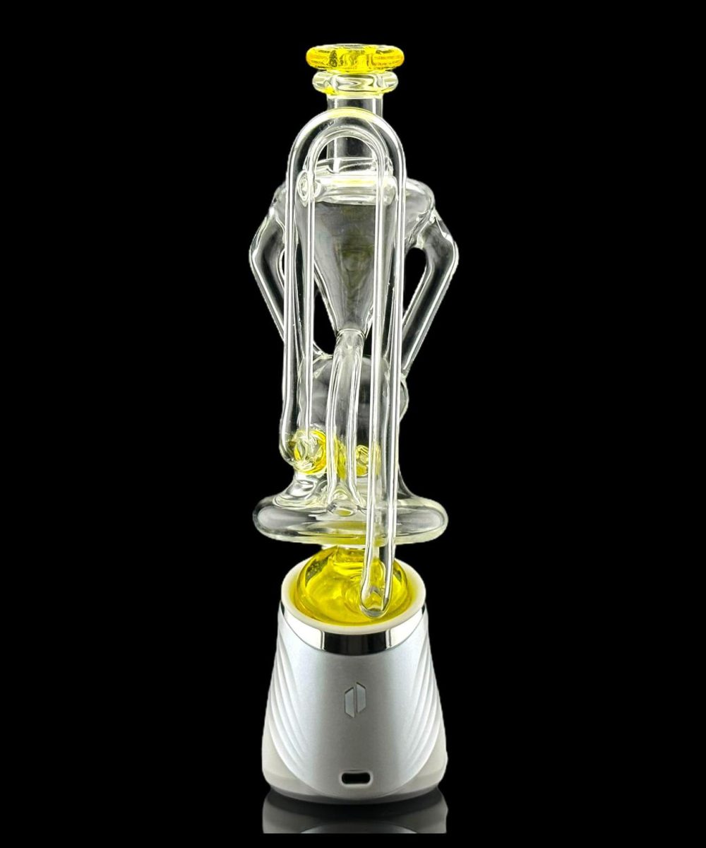 Alternative view of LOGI GLASS ART: ACCENTED DUAL PUFFCO PEAK ATTACHMENT