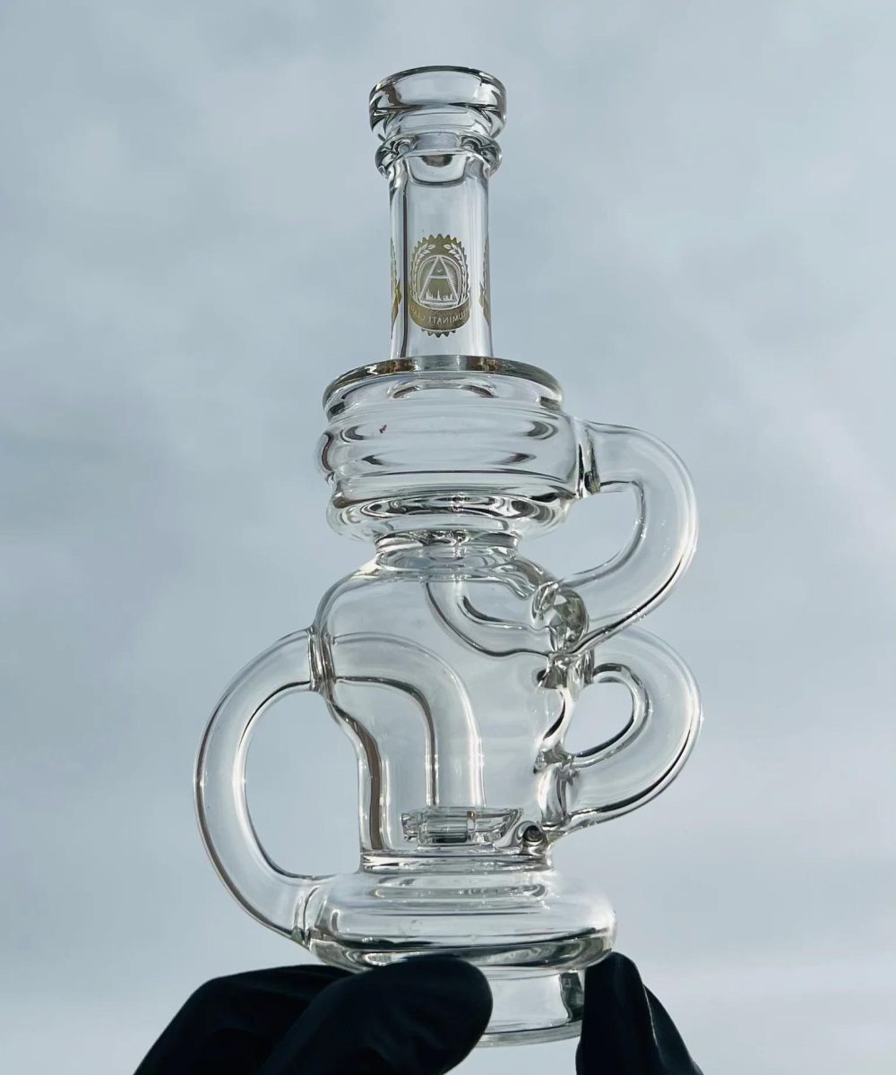 ILLUMINATI GLASS: BUBBLE RECYCLER PUFFCO PEAK ATTACHMENT