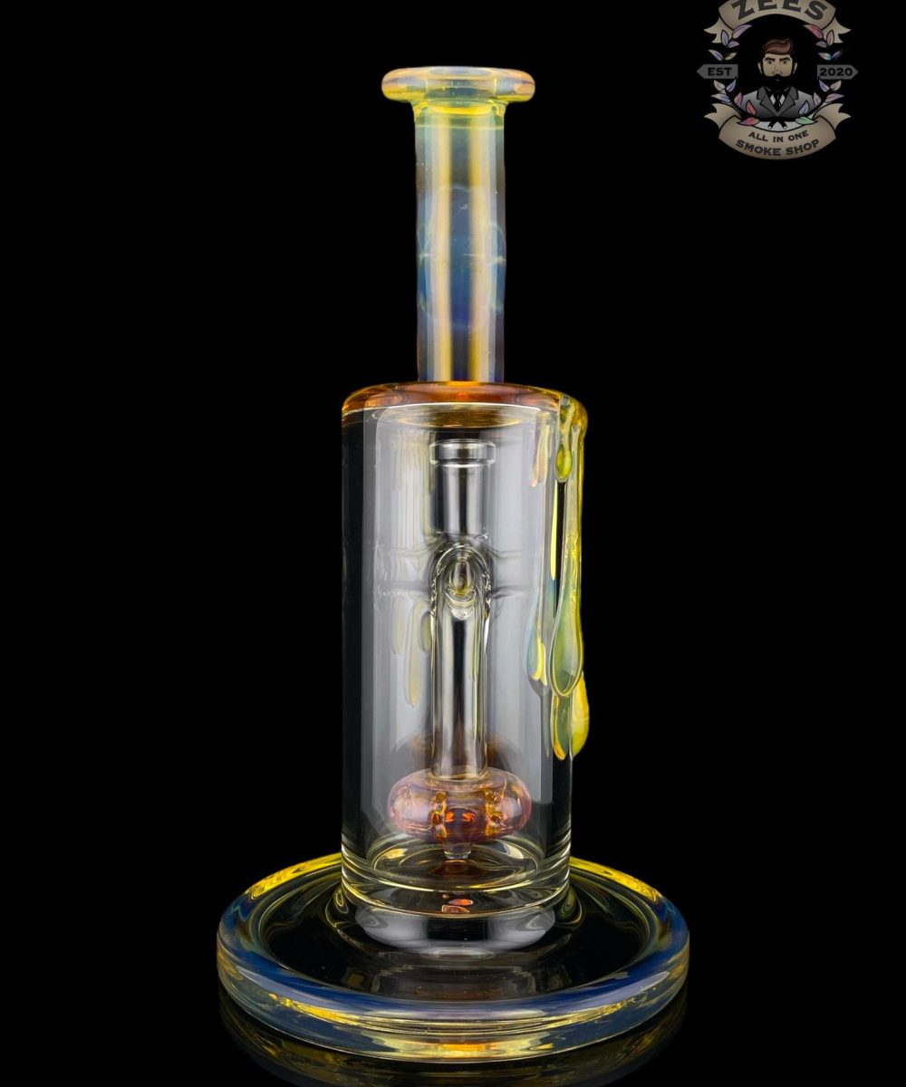 Alternative view of UZZI GLASS: DRIP HANGER #8 NS YELLOW