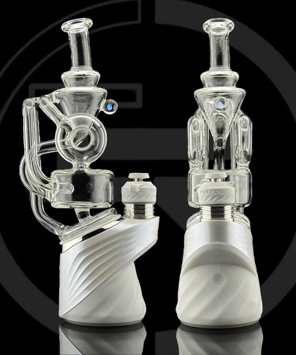 IRIDESCENT GLASS X OTW GLASS: DUPA PUFFCO PEAK ATTACHMENT