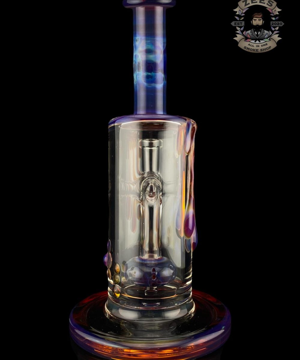 Alternative view of UZZI GLASS: DRIP HANGER #2 PURPLE AMBER