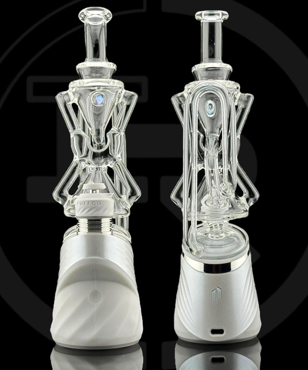 IRIDESCENT GLASS X ION GLASS: XCR PUFFCO PEAK ATTACHMENT