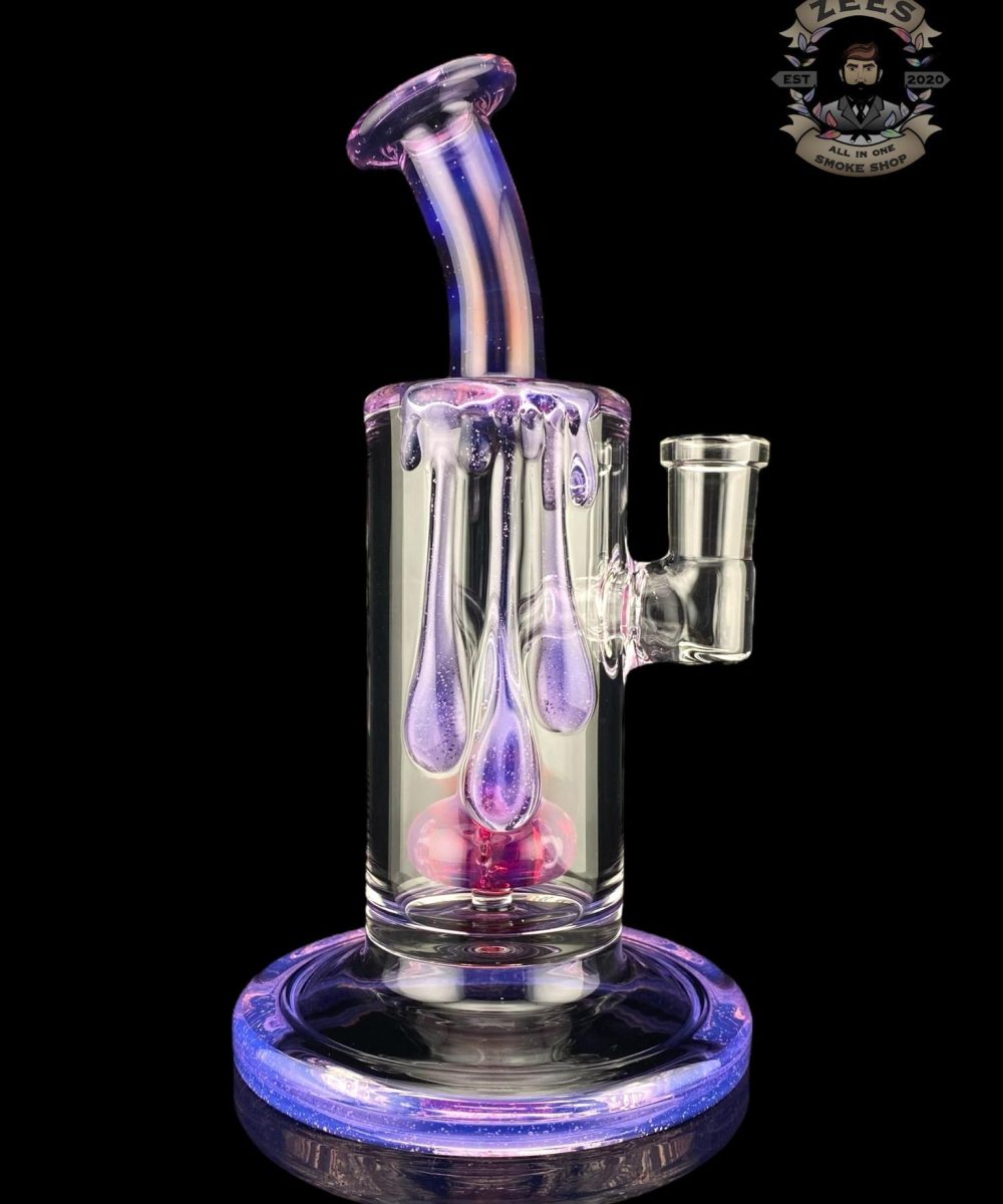 UZZI GLASS: DRIP HANGER #4 ROYAL JELLY X PURPLE RAIN