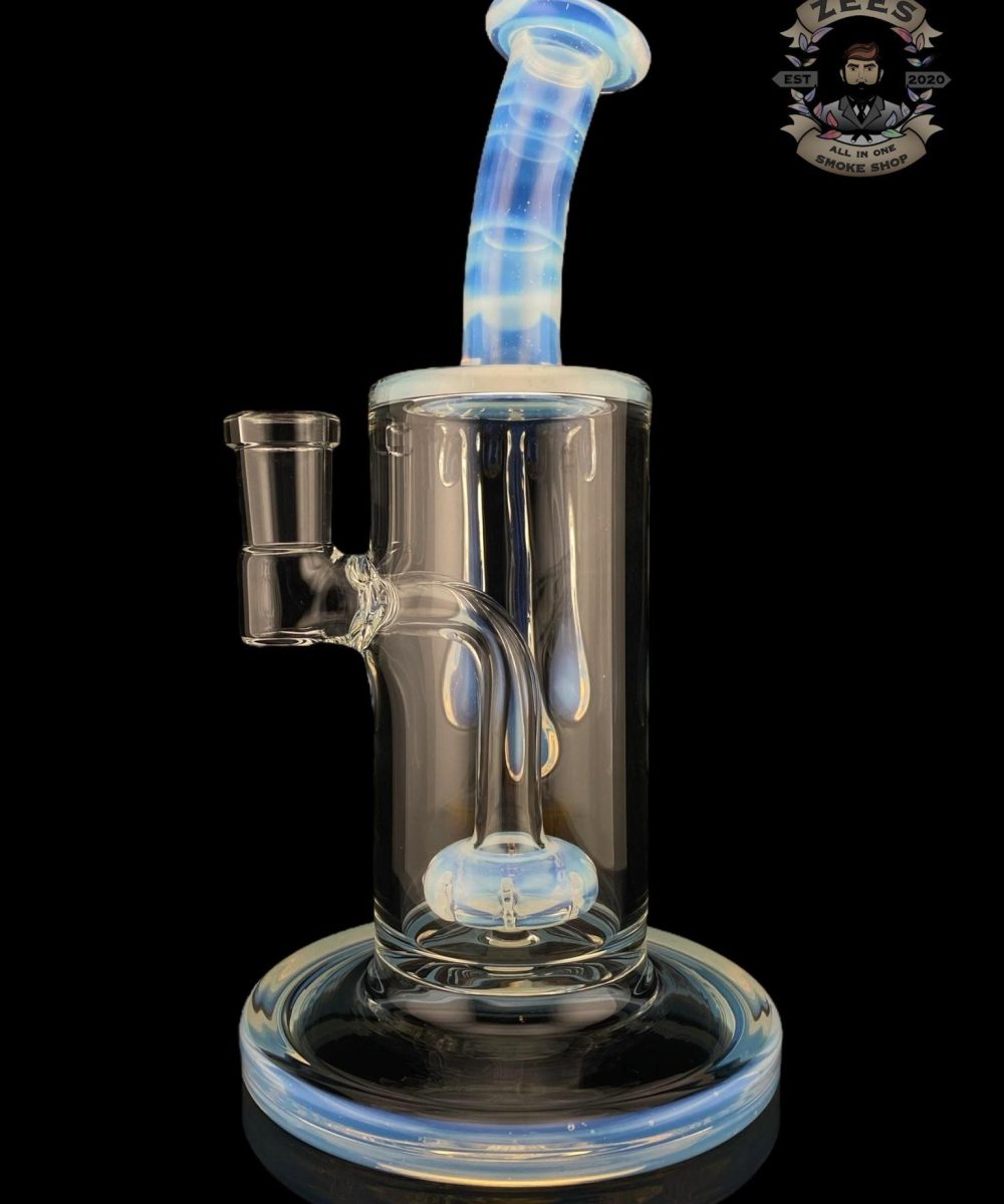 Alternative view of UZZI GLASS: DRIP HANGER #1 MOONSTONE