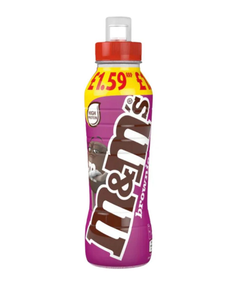 M&M'S: BROWNIE MILKSHAKE DRINK 350ML (UK)