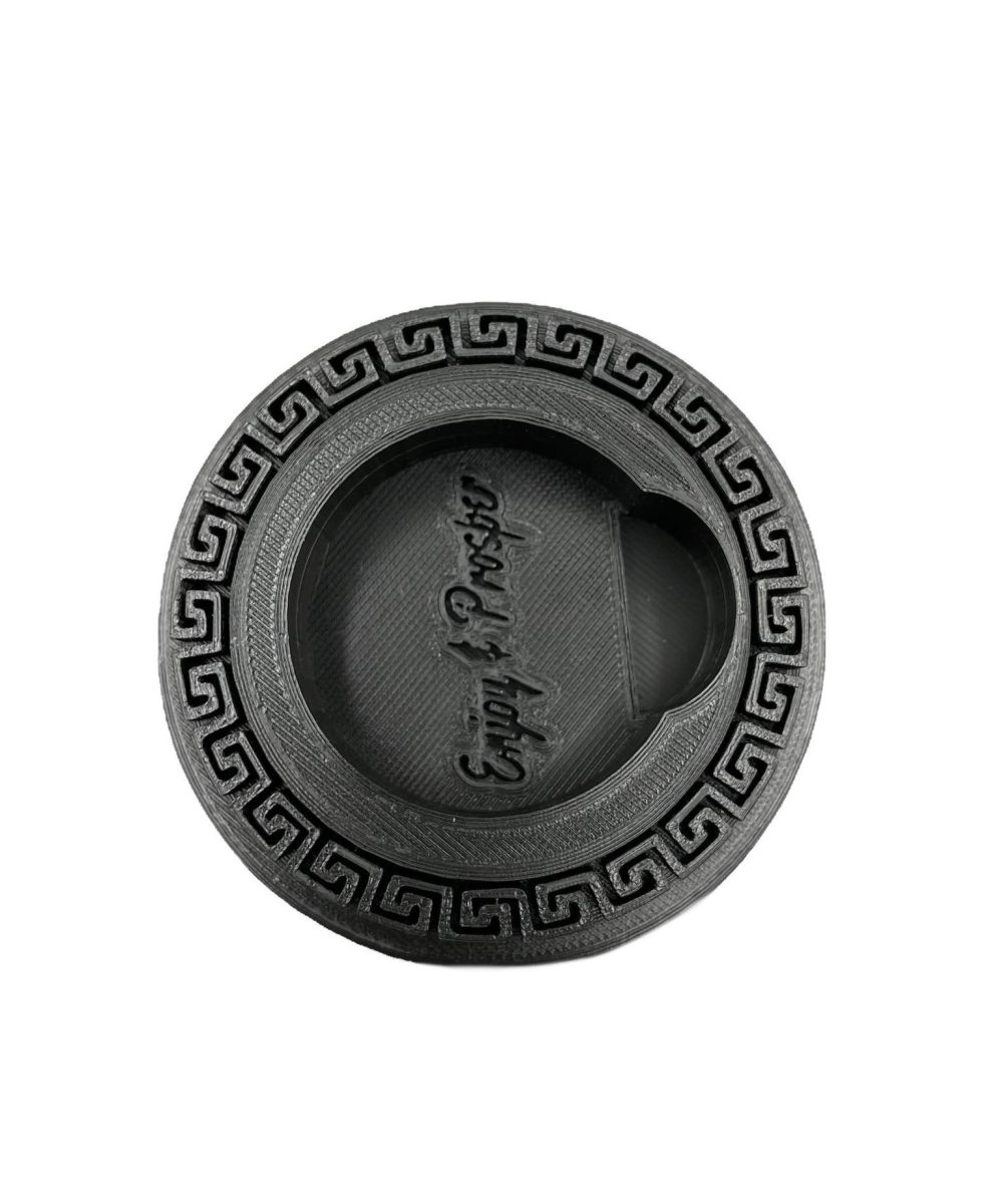 Alternative view of ENJOY AND PROSPER GLASS: 3D PRINTED PUFFCO PEAK GLASS STAND