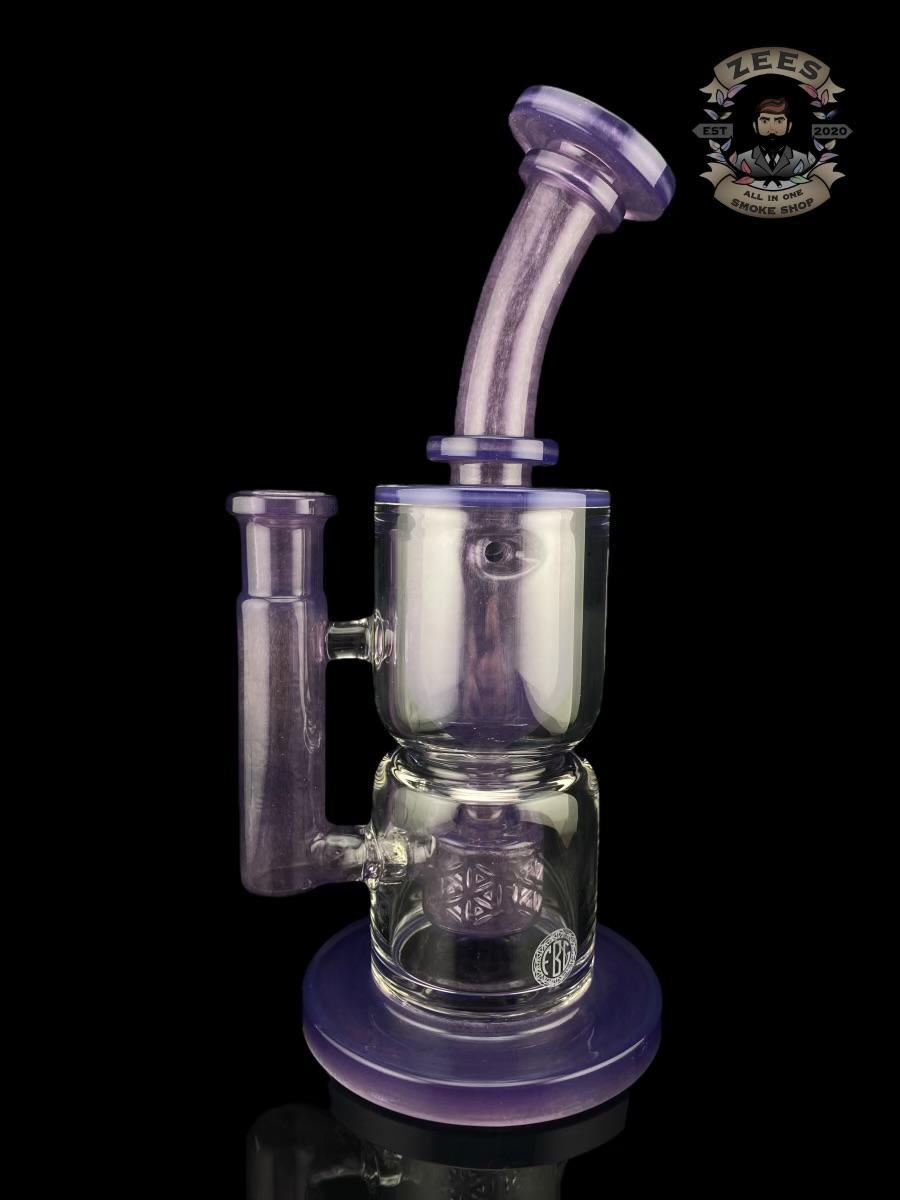 FATBOY GLASS: COLORED HOURGLASS TAURUS FULL SIZE WILD BERRY