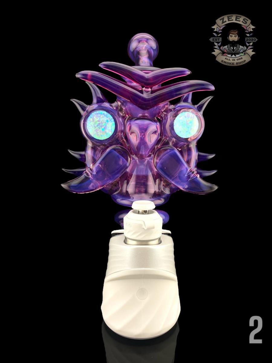 #2 - ROYAL JELLY OWL WITH OPAL COIN EYES