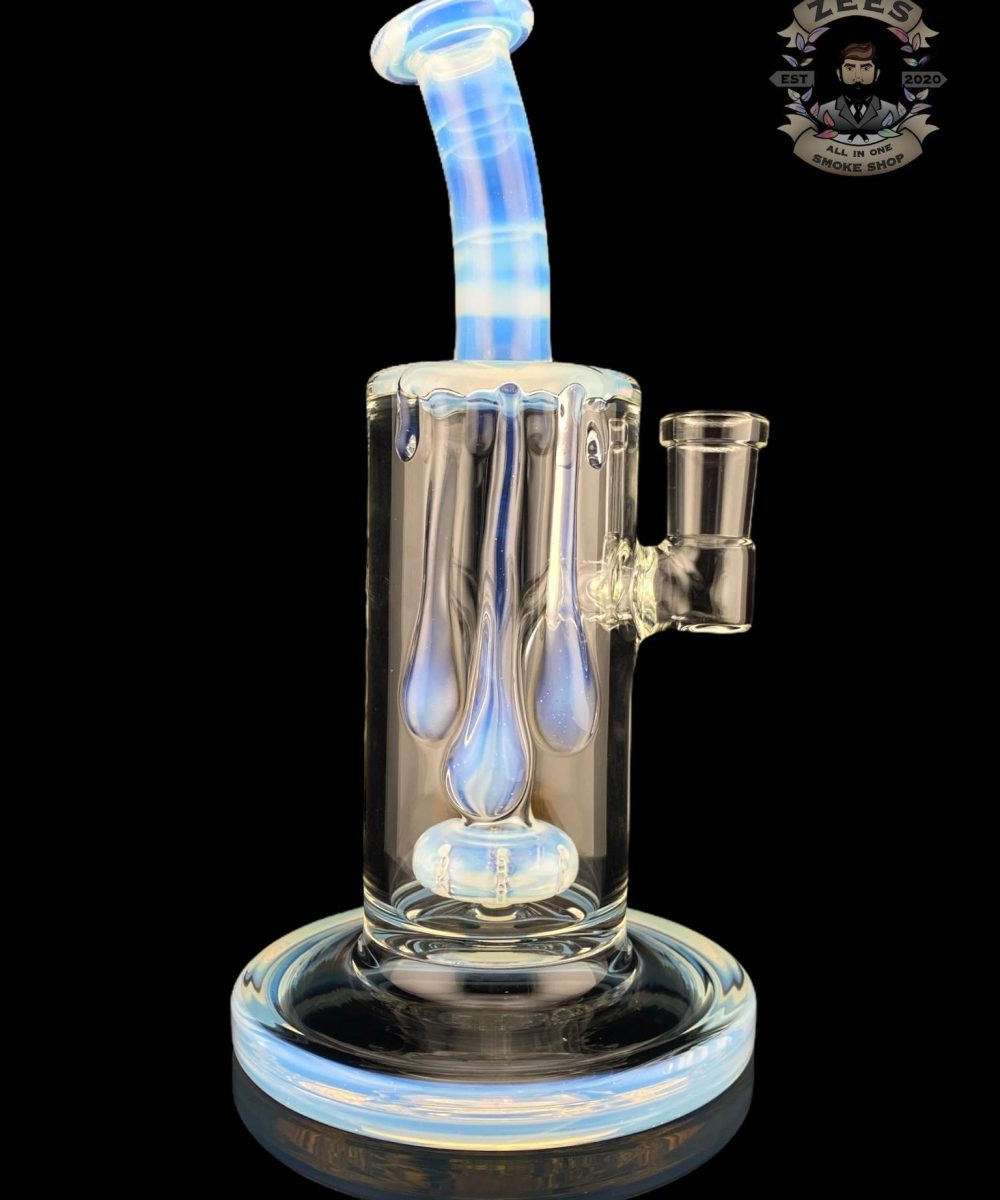 UZZI GLASS: DRIP HANGER #1 MOONSTONE