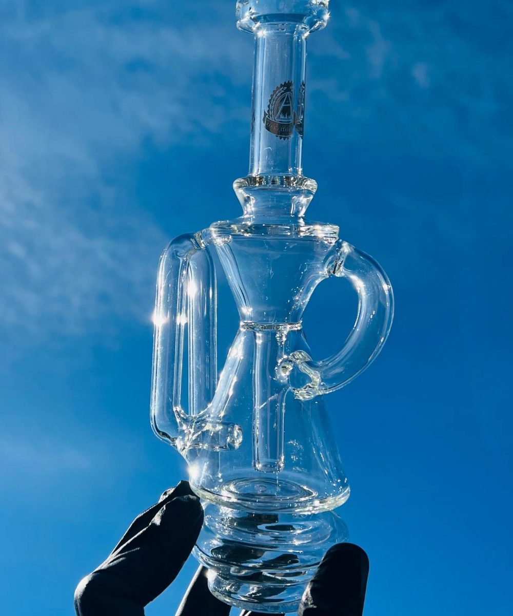 ILLUMINATI GLASS: TORNADO RECYCLER PUFFCO PEAK ATTACHMENT