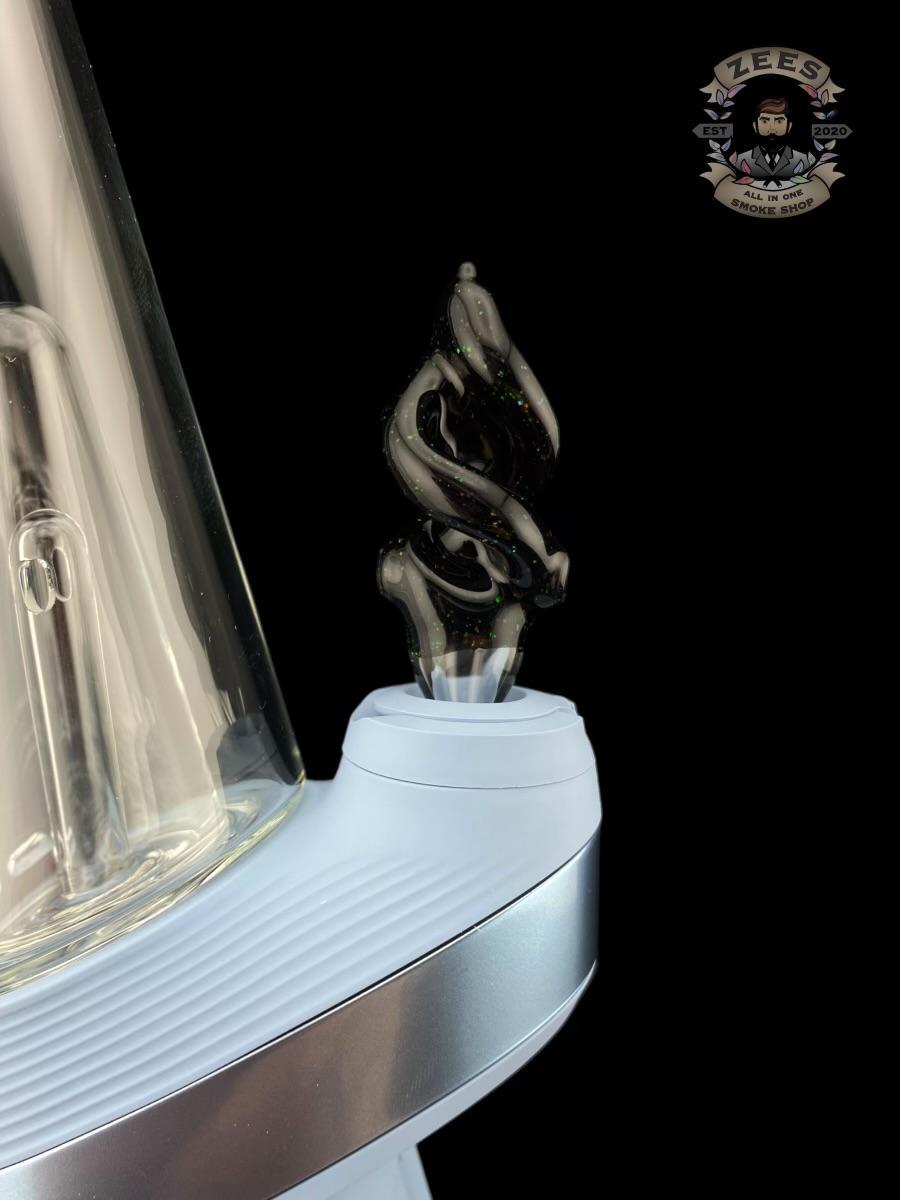 Alternative view of THE REAL RICH BRIAN: CRUSHED OPAL HELIX PUFFCO NEW PEAK/PROXY JOYSTICK CAP