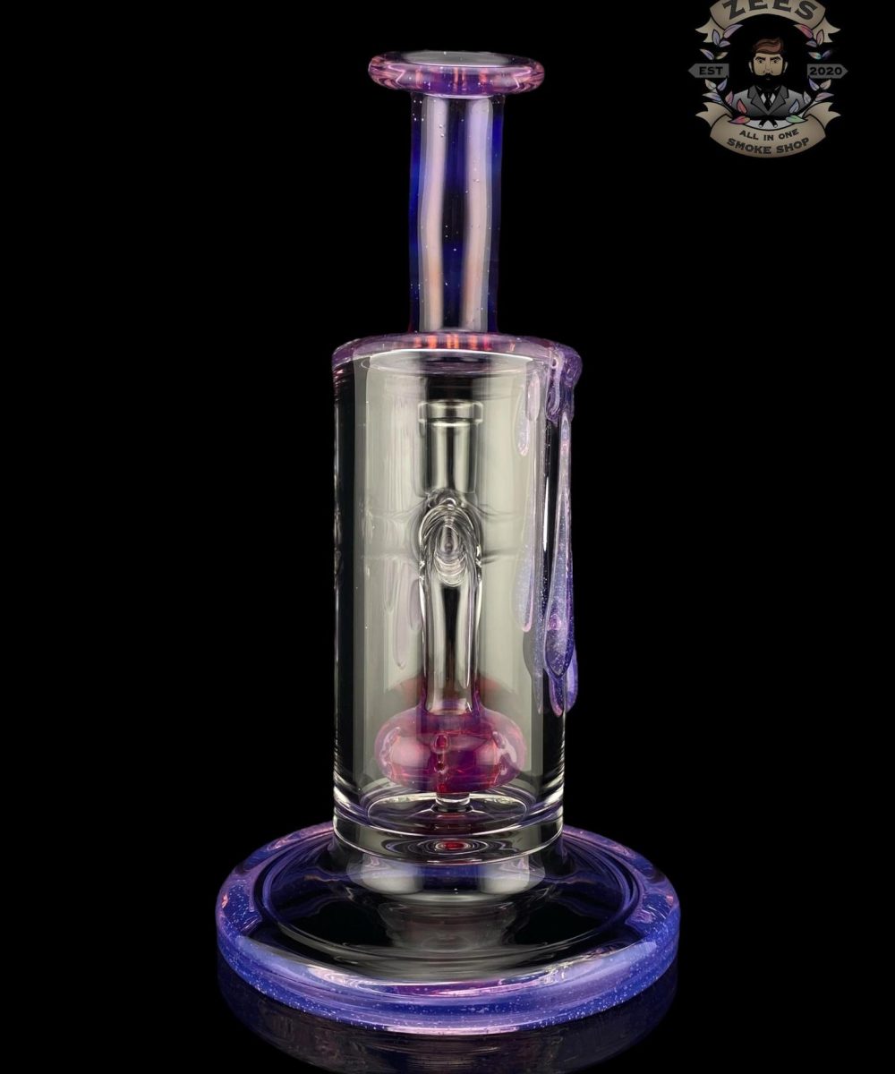 Alternative view of UZZI GLASS: DRIP HANGER #4 ROYAL JELLY X PURPLE RAIN