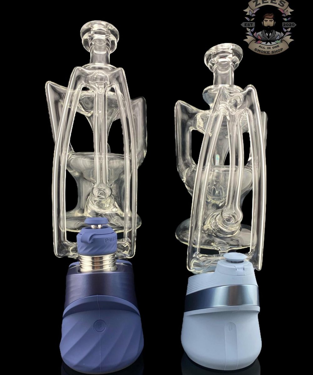 Alternative view of JF GLASS: DUAL RECYCLER PUFFCO PEAK ATTACHMENT