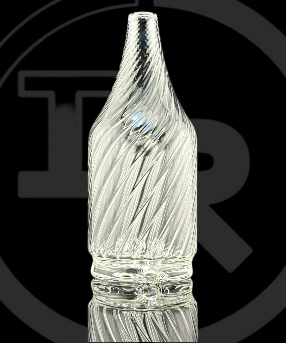 Alternative view of IRIDESCENT GLASS: SWIRL BOTTLE FOCUS V CARTA ATTACHMENT