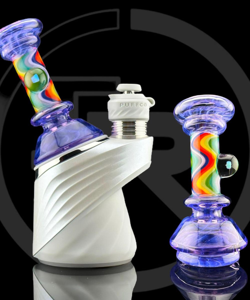 Alternative view of IRIDESCENT GLASS: WAG DRY TOP PUFFCO PEAK ATTACHMENT