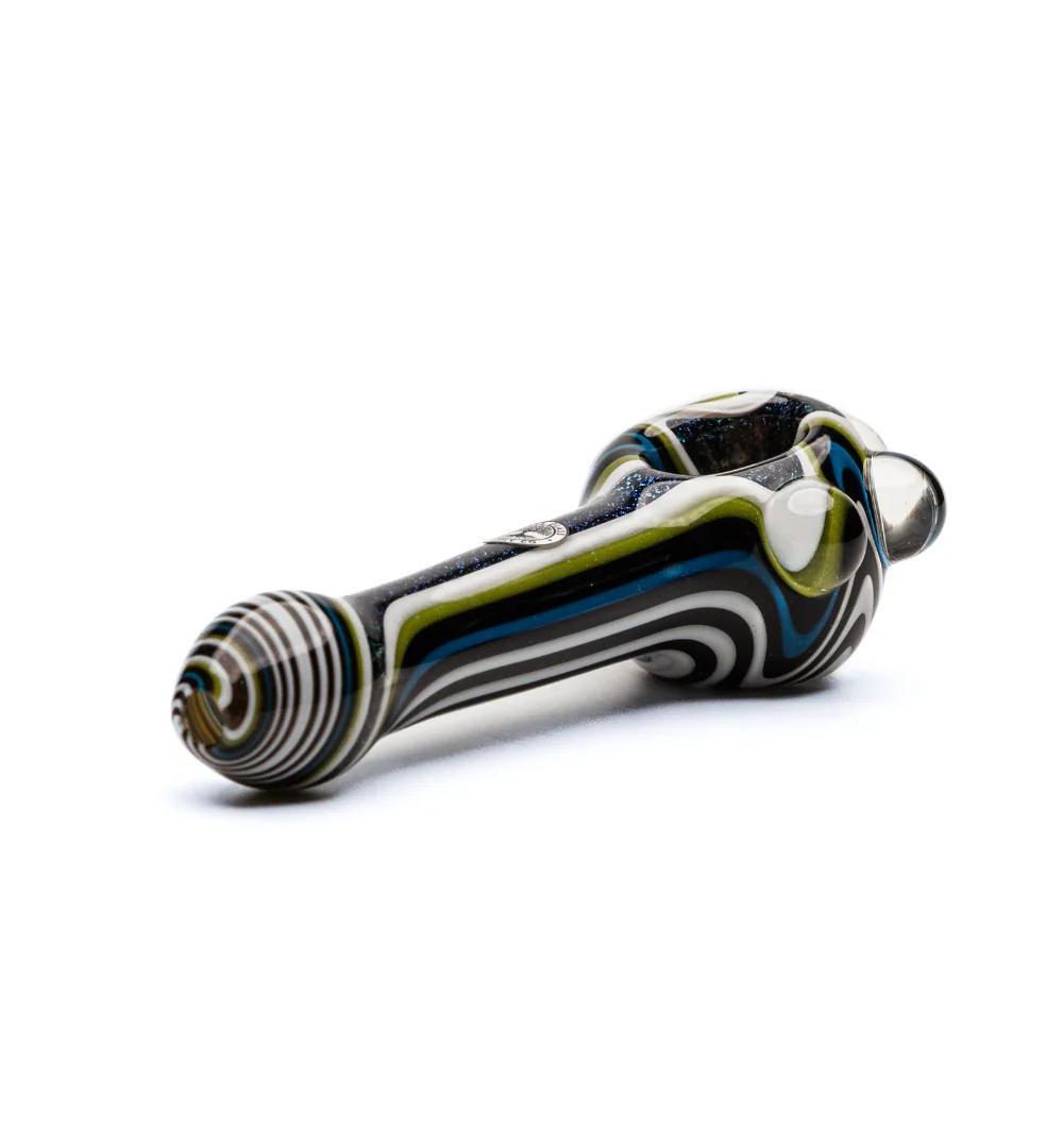 Alternative view of ROOTS GLASS: 5" DICHRO HAND PIPE