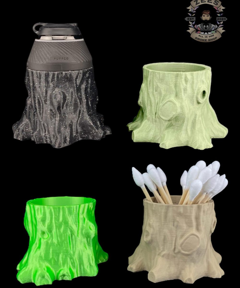 Alternative view of THE DABORATORY: TREE STUMP PUFFCO PROXY CHAMBER STABILIZING BASE