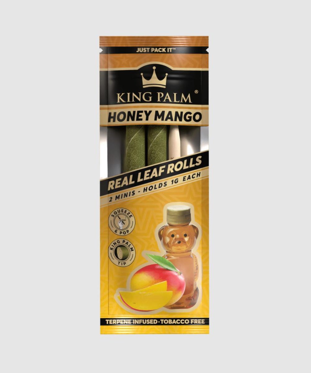 KING PALM: HONEY MANGO 2PK MINI ROLLS