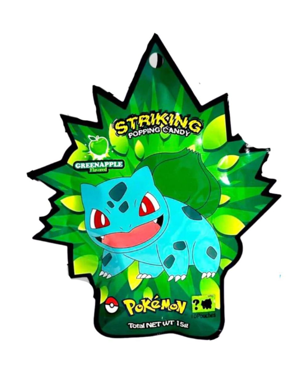 POKEMON: BULBASAUR POPPING CANDY GREEN APPLE FLAVOR (SOUTH KOREA)