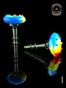 #1 - AQUA W/ RAINBOW COVER