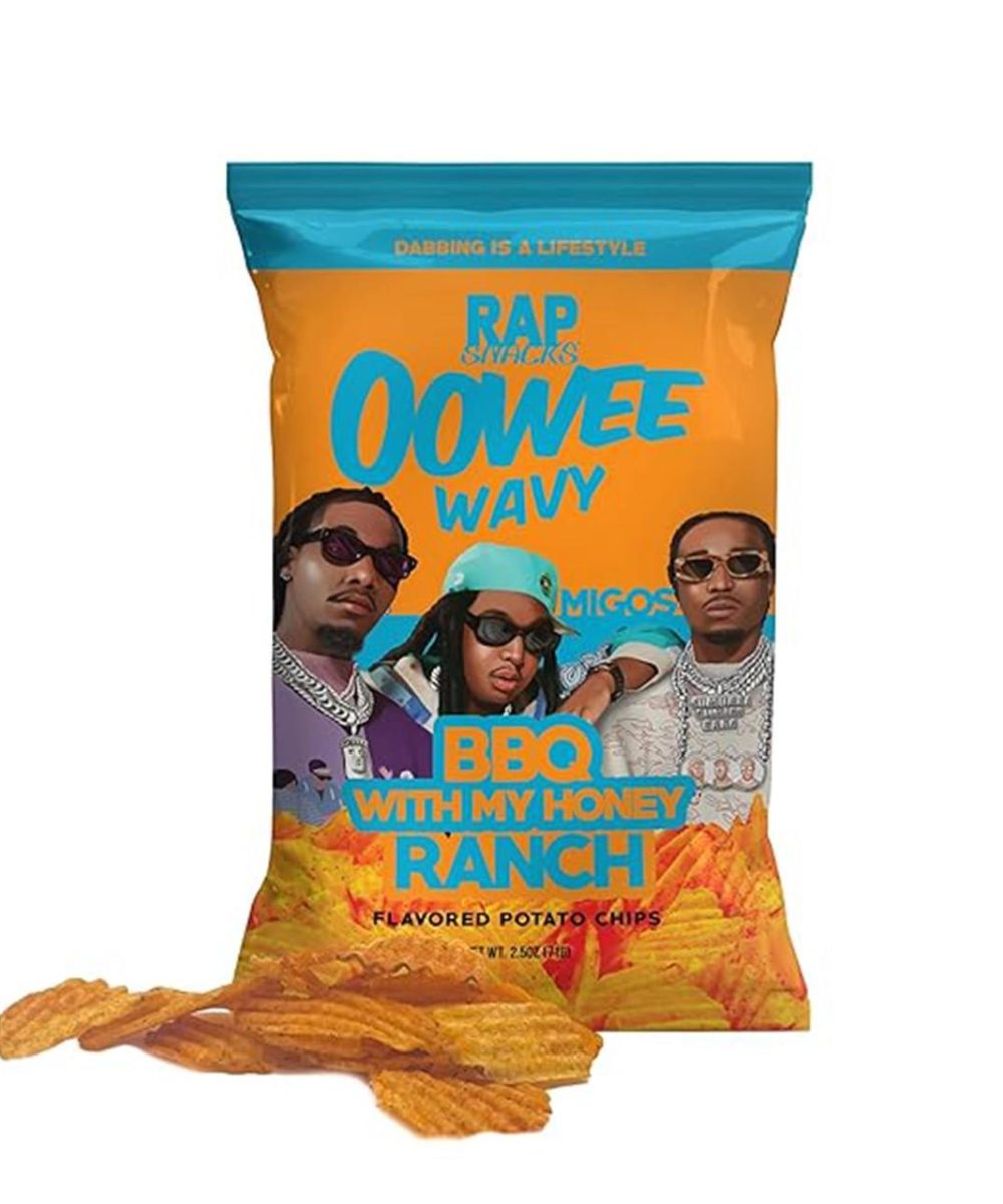 RAP SNACKS: MIGOS BBQ HONEY RANCH (UNITED STATES)
