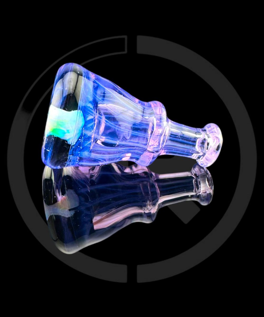 IRIDESCENT GLASS: FLAT OPAL NEW PEAK/PROXY JOYSTICK CAP