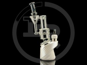 RBR 3.0 - BLACK WITH TEAL DICHRO LIMITED EDITION + CRUSHED OPAL TOP OPAL FLAT 3DXL JOYSTICK CAP