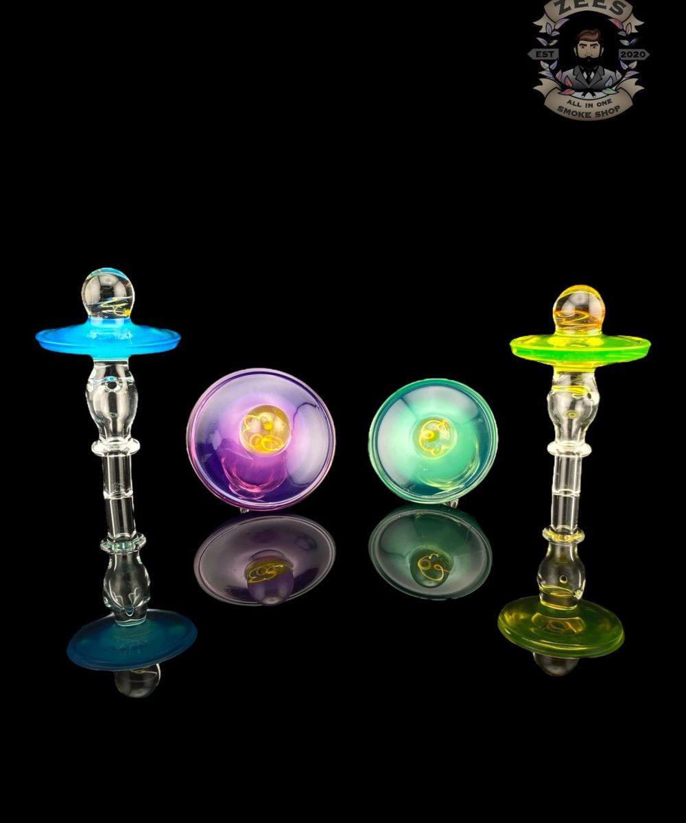 MOOSE AND FIRE: FUMED ROUND 3DXL PEAK PRO JOYSTICK CAP