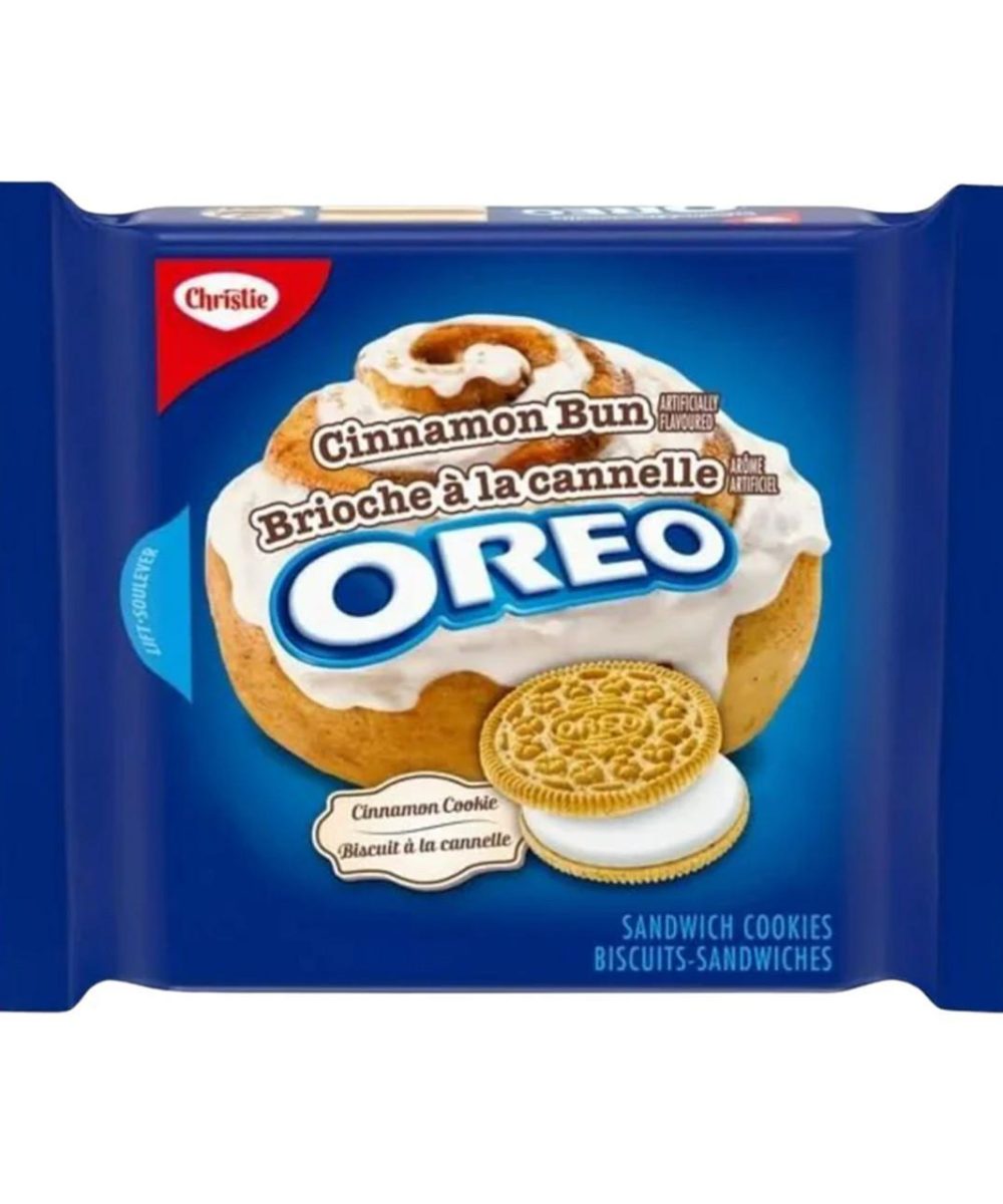 OREO: CINNAMON BUN SANDWICH COOKIES (CANADA)