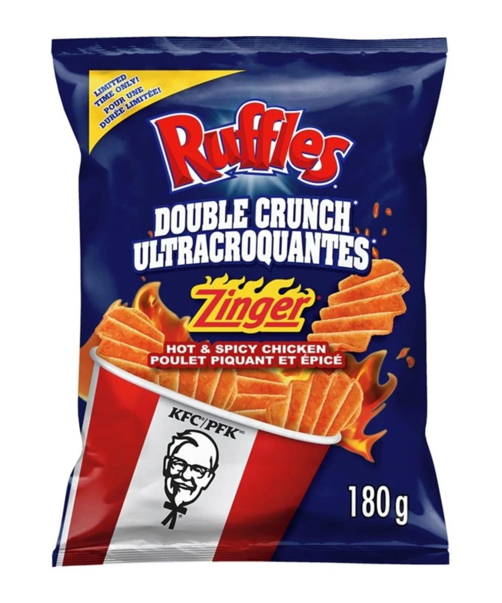RUFFLES: DOUBLE CRUNCH ULTRACROQUANTES ZINGER (CANADA)
