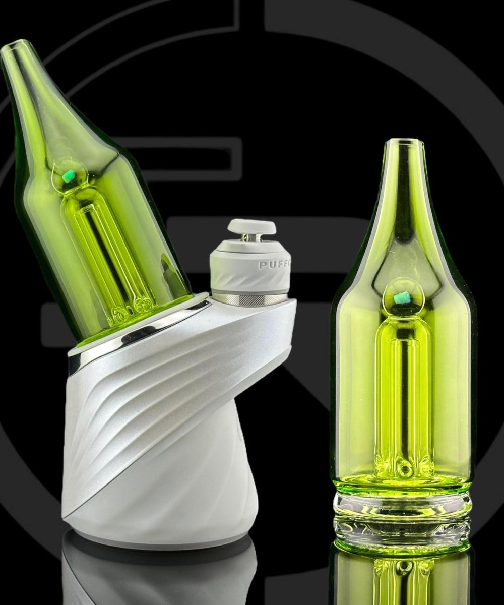 IRIDESCENT GLASS: SAKE BOTTLE PUFFCO PEAK ATTACHMENT