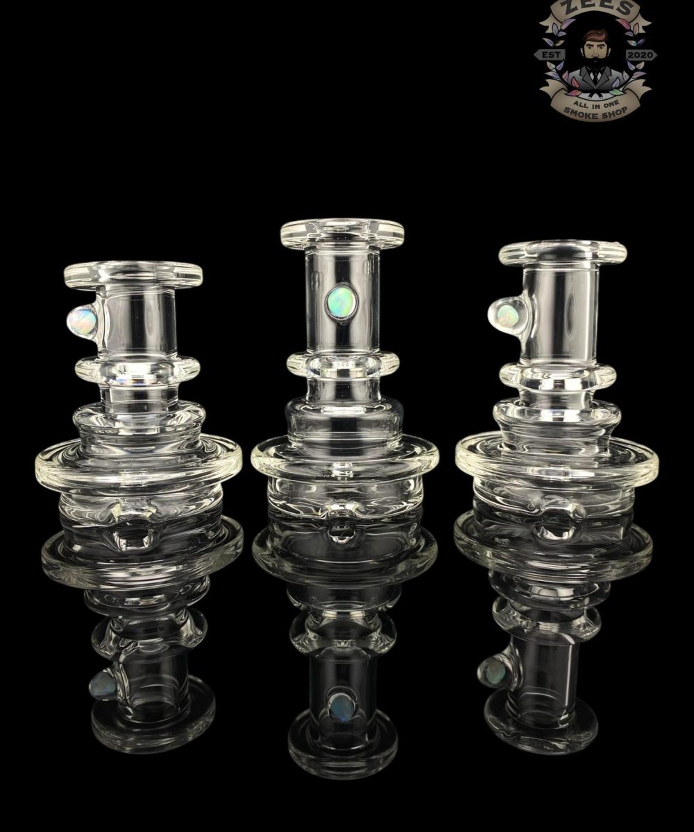 Alternative view of CHARLIE SHAW GLASS: CLEAR DRY PUFFCO PEAK ATTACHMENT
