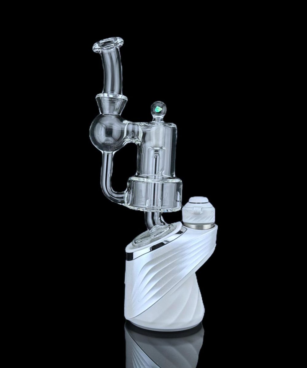 Alternative view of JEFF GLASS ART: CLEAR RBR PUFFCO PEAK ATTACHMENT