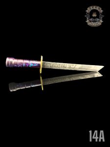 #14A - DEEP PURPLE/GREEN