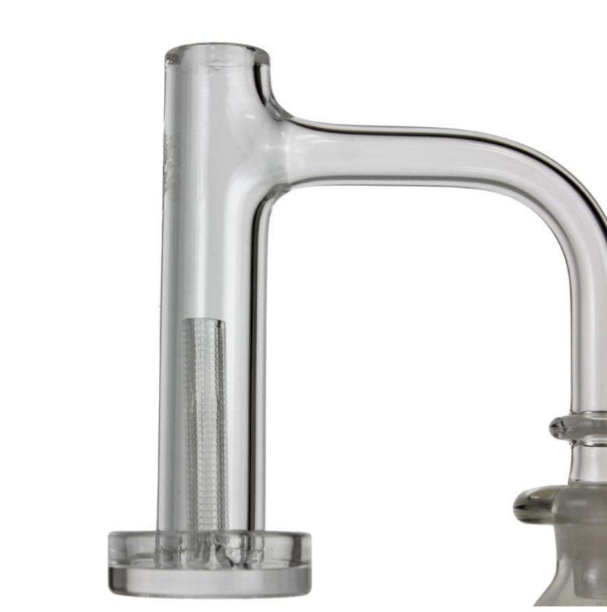 ROOTS GLASS: XL ETCHED QUARTZ HOLLOW PILLAR