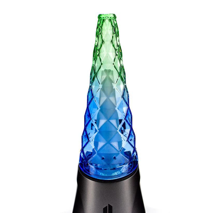 Alternative view of CALI BEAR GLASS: GEOMETRIC CONE PUFFCO PEAK ATTACHMENT