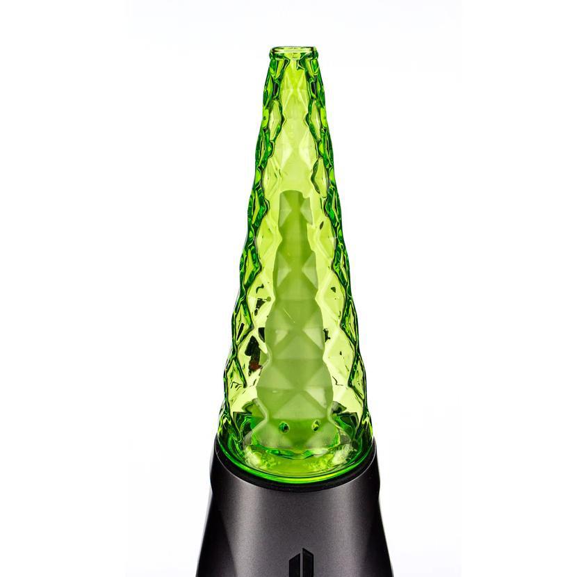 CALI BEAR GLASS: GEOMETRIC CONE PUFFCO PEAK ATTACHMENT