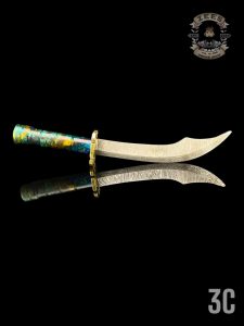 #3C - TEAL/YELLOW/BLUE