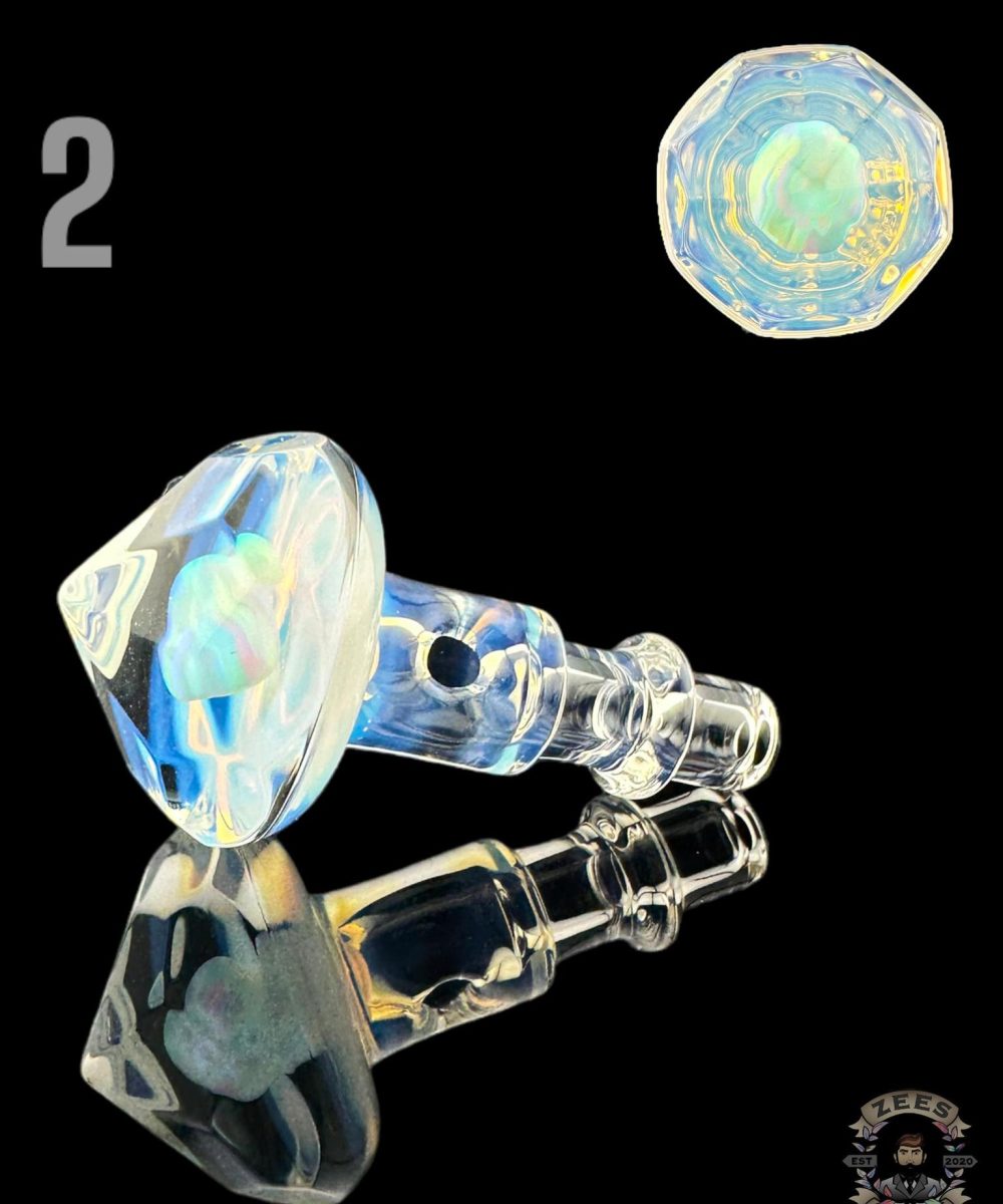 Alternative view of MEADEMADE GLASS: FACETED OPAL 3DXL PEAK PRO JOYSTICK CAP