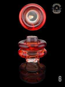 #6 - RED POMP INSERTED OPAL