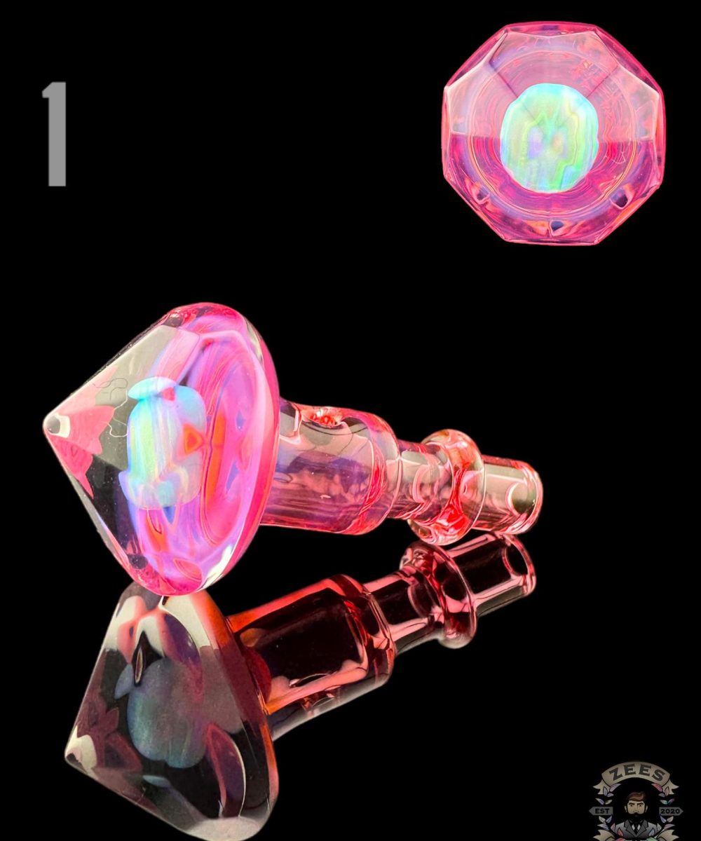 MEADEMADE GLASS: FACETED OPAL 3DXL PEAK PRO JOYSTICK CAP