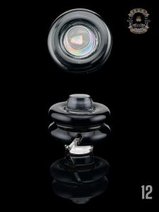 #12 - JET BLACK INSERTED OPAL