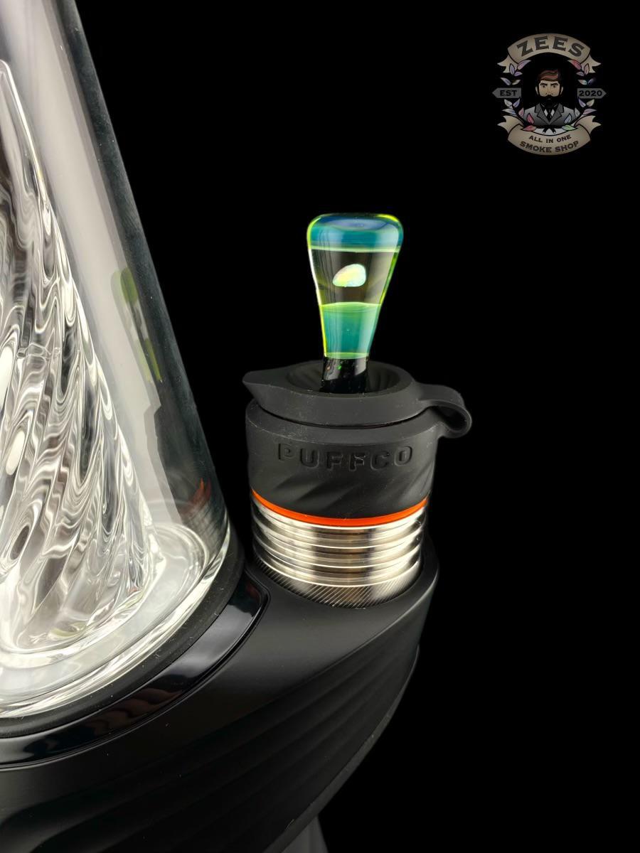 Alternative view of BHORO GLASS: OPAL CHIP CROPAL PUFFCO PEAK PRO 3DXL JOYSTICK CAP