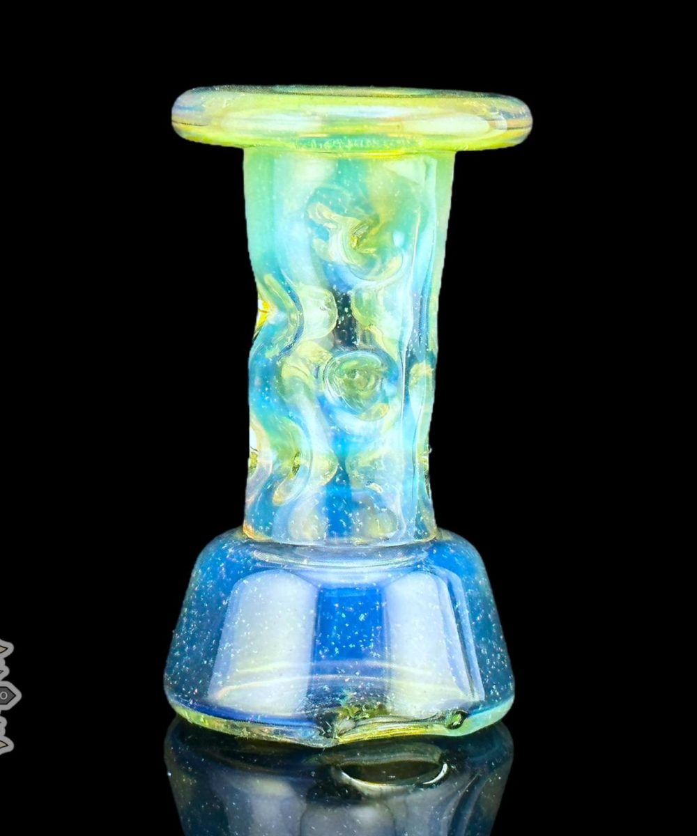 Alternative view of DURIN GLASS: CROPAL TOWER PUFFCO PEAK ATTACHMENT