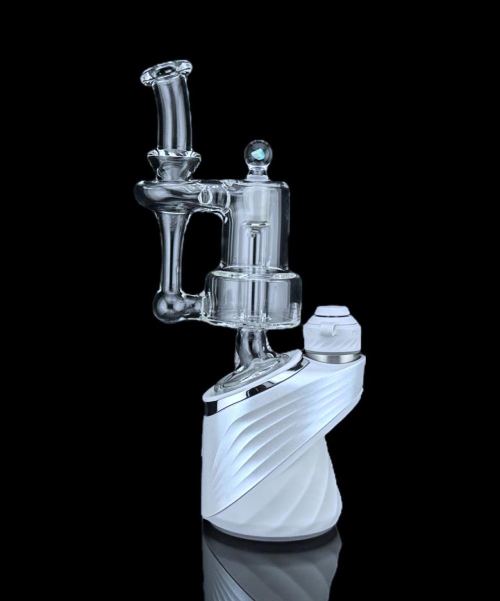 JEFF GLASS ART: CLEAR RBR PUFFCO PEAK ATTACHMENT
