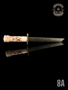 #8A - BROWN/WHITE/TAN