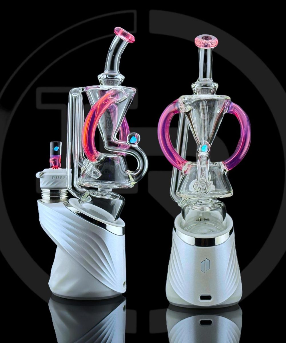 IRIDESCENT GLASS: SUPERIOR FLOATER PUFFCO PEAK ATTACHMENT